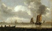 Abraham van Beijeren The Silver Seascape oil painting reproduction